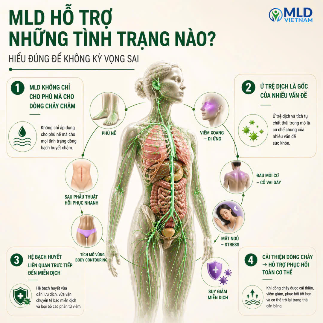 MLD hỗ trợ tình trạng nào ? - Hiểu đúng để không kỳ vọng Sai.